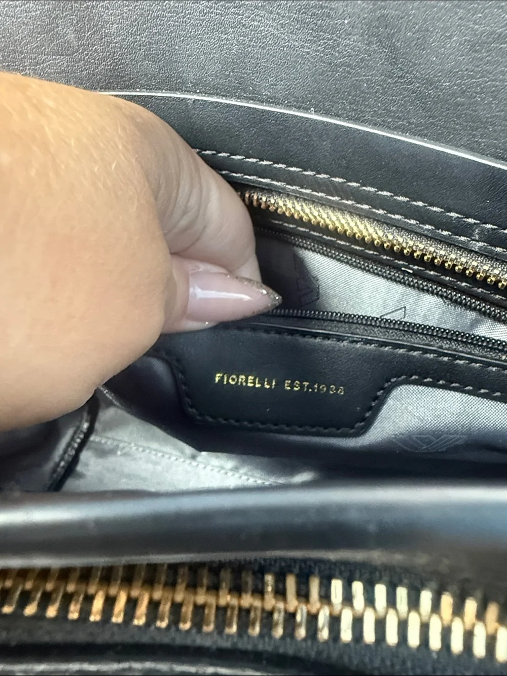 Black Leather Top-Handle Satchel with Detachable Strap